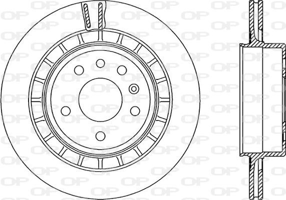 OPEN PARTS Jarrulevy BDR2242.20